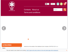 Tablet Screenshot of centroflor.cz